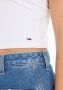 TOMMY JEANS Shirt met halterbandjes TJW RIB HALTERNECK TOP 2 draagvarianten - Thumbnail 4