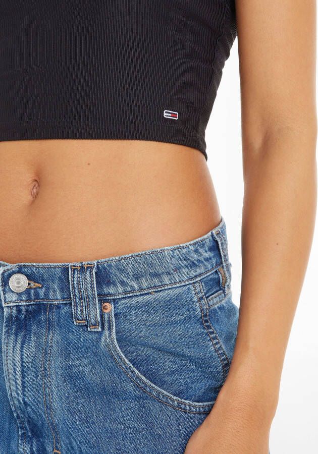 TOMMY JEANS Shirt met halterbandjes TJW RIB HALTERNECK TOP