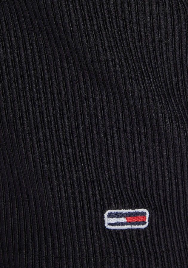 TOMMY JEANS Shirt met halterbandjes TJW RIB HALTERNECK TOP