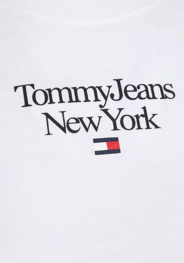 TOMMY JEANS Shirt met korte mouwen TJW BBY ESSENTIAL LOGO 1 SS