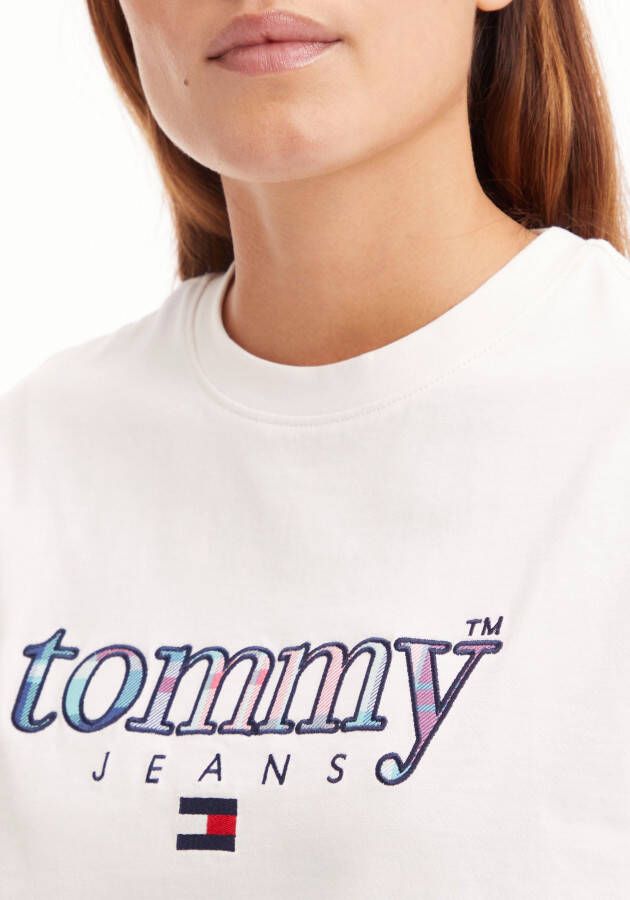 TOMMY JEANS Shirt met korte mouwen TJW CLS TARTAN 1 TEE