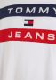 Tommy Jeans Gebreide Crewneck Pullover met Vlag Logo White Heren - Thumbnail 6