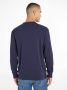 Tommy Jeans Logo Gepatcht Katoenen T-Shirt Lange Mouwen Blue Heren - Thumbnail 3