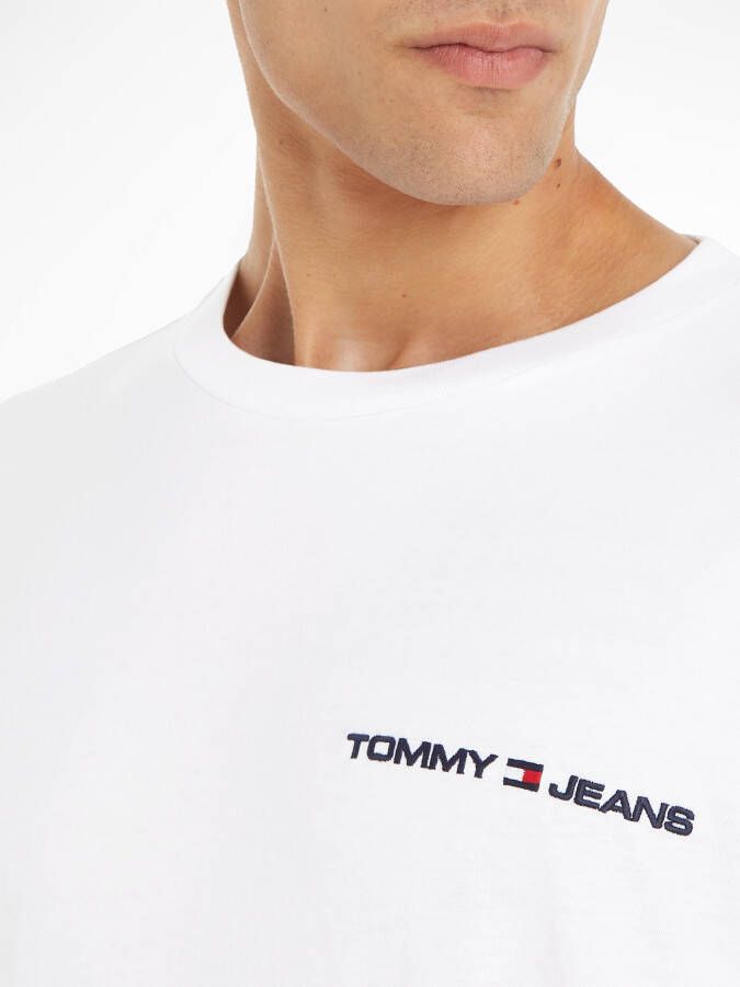 TOMMY JEANS Shirt met lange mouwen TJM CLSC LINEAR CHEST L S TEE