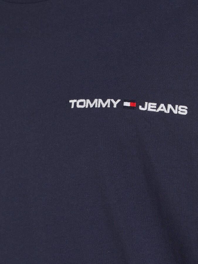 TOMMY JEANS Shirt met lange mouwen TJM CLSC LINEAR CHEST L S TEE