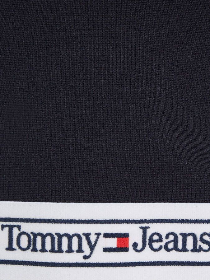 TOMMY JEANS Shirt met lange mouwen TJW CRP LOGO WAISTBAND LS met print op de heup