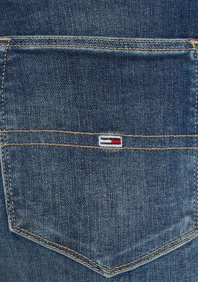 TOMMY JEANS Skinny fit Jeans SYLVIA HR SSKN CG4 met logo badge en label vlaggen