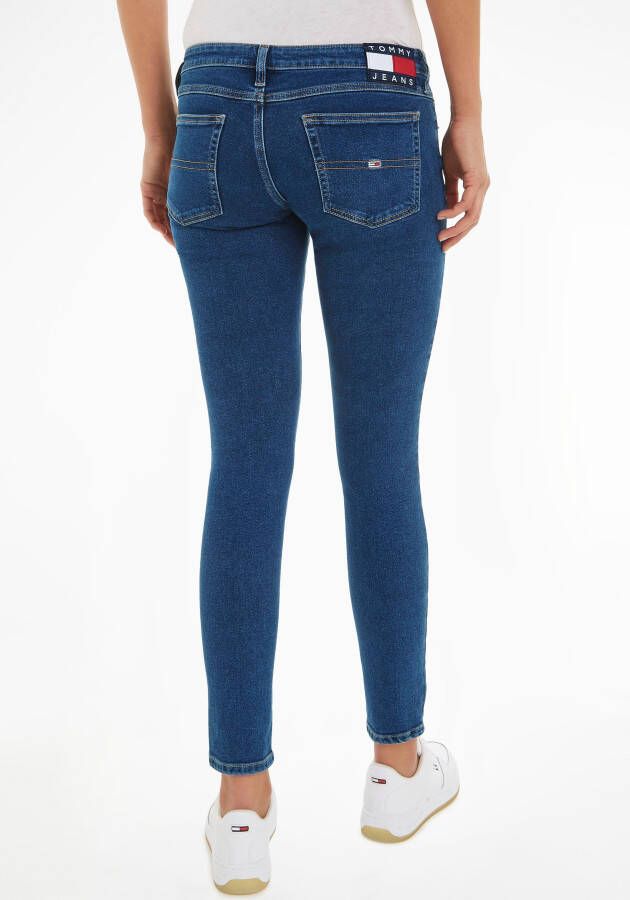 TOMMY JEANS Skinny fit jeans met discrete labels