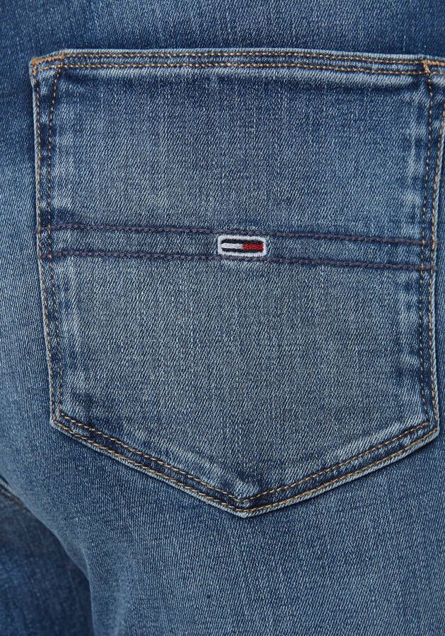 TOMMY JEANS Skinny fit jeans met tommy logoborduursel op het kleingeldzakje