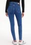 Tommy Hilfiger Blauwe Katoenen Jeans Hoge Taille Skinny Blue Dames - Thumbnail 2