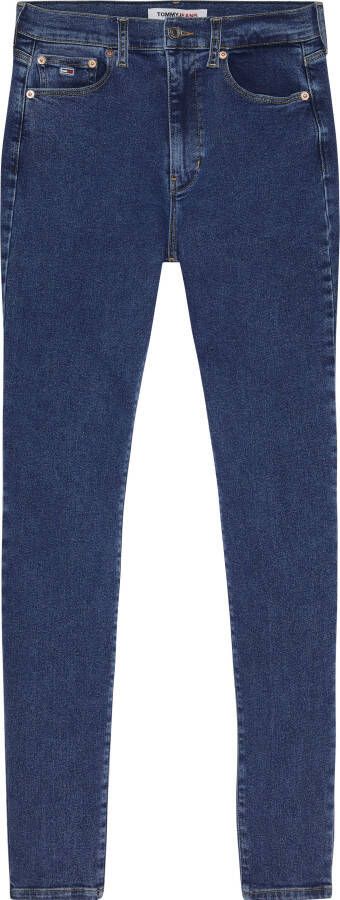 TOMMY JEANS Skinny fit jeans Sylvia met geborduurde merklabel