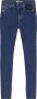 Tommy Hilfiger Blauwe Katoenen Jeans Hoge Taille Skinny Blue Dames - Thumbnail 4