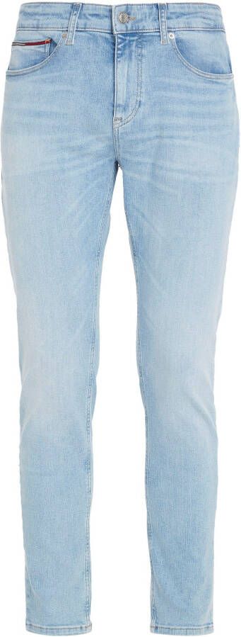 TOMMY JEANS Slim fit jeans AUSTIN SLIM TPRD met leren badge