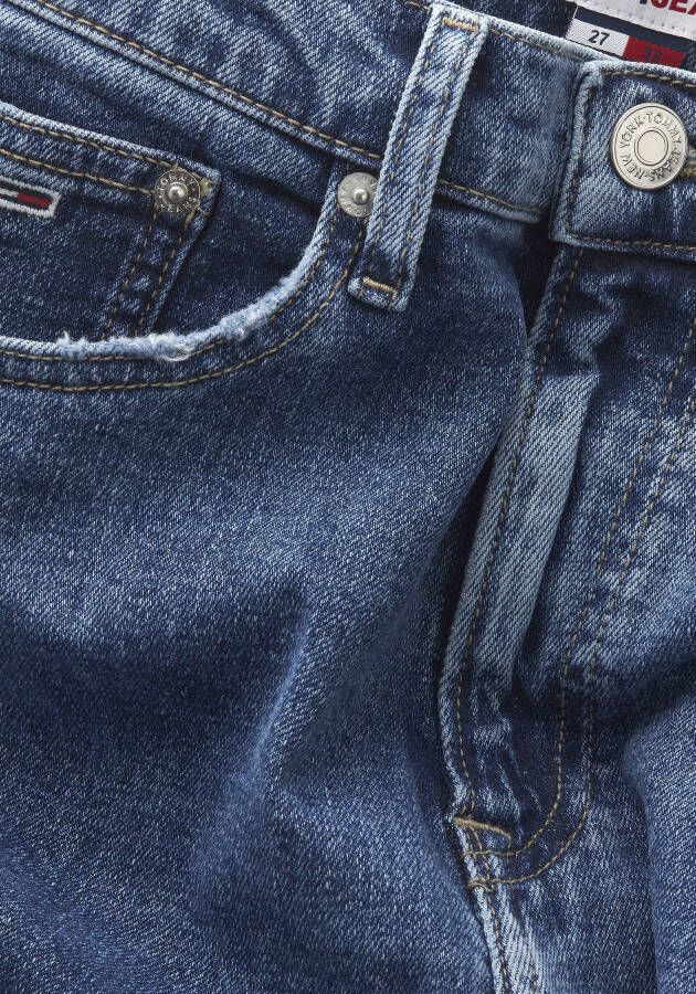 TOMMY JEANS Slim fit jeans IZZIE HR SLIM ANKLE CF6151 met -logobadge