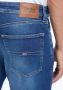 Tommy Jeans Donkerblauwe Slim Fit Jeans Scantom Slim Ag1233 - Thumbnail 7