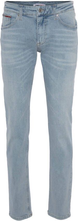 TOMMY JEANS Slim fit jeans SCANTON SLIM met riemlussen