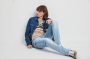 Tommy Jeans Slim fit jeans met labeldetail model 'SCANTON' - Thumbnail 6