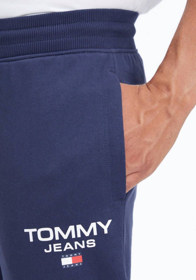 TOMMY JEANS Sweatpants TJM SLIM ENTRY SWEATPANTS met -logo (1-delig)