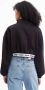 Tommy Jeans Zwarte Sweatshirt met Rits voor Vrouwen Black Dames - Thumbnail 6