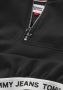 Tommy Jeans Zwarte Sweatshirt met Rits voor Vrouwen Black Dames - Thumbnail 9