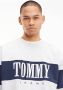 Tommy Jeans Sweatshirt in colour-blocking-design model 'REG AUTHENTIC BLOCK' - Thumbnail 4