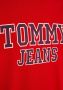 Tommy Hilfiger Pullover met ronde hals Red Unisex - Thumbnail 7