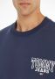 Tommy Hilfiger Blauwe Katoenen Sweatshirt Lange Mouwen Logo Print Blue Heren - Thumbnail 7