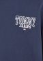 Tommy Hilfiger Blauwe Katoenen Sweatshirt Lange Mouwen Logo Print Blue Heren - Thumbnail 8