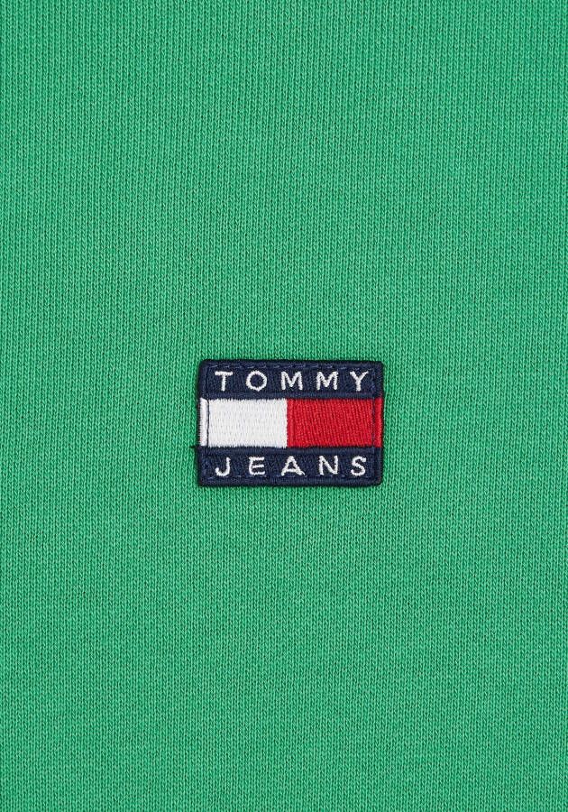 TOMMY JEANS Sweatshirt TJM RLX XS BADGE CREW met borduursel