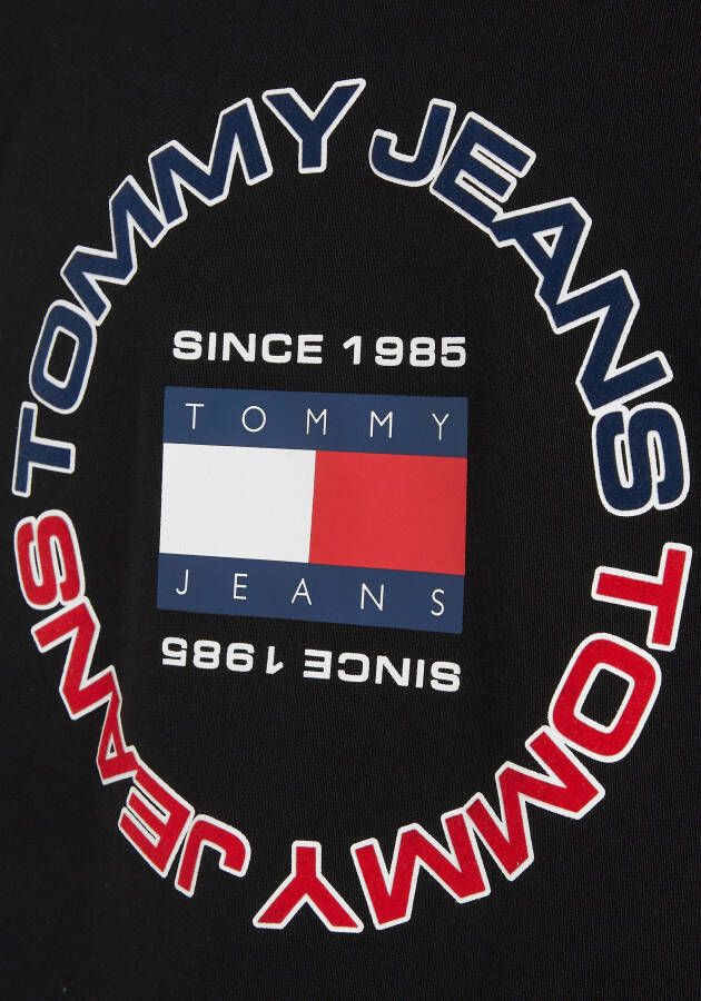 TOMMY JEANS Sweatshirt TJM RLXD ATHLETIC CREW met logoprint