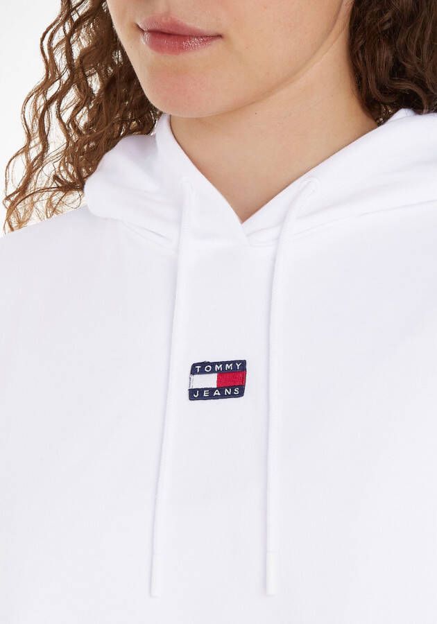 TOMMY JEANS Sweatshirt TJW SPR CRP XS BADGE HOODIE