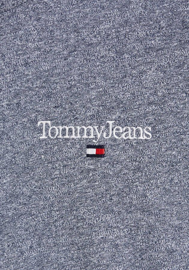 TOMMY JEANS T-shirt TJM REG HEATHERED SLUB TEE met een ronde hals
