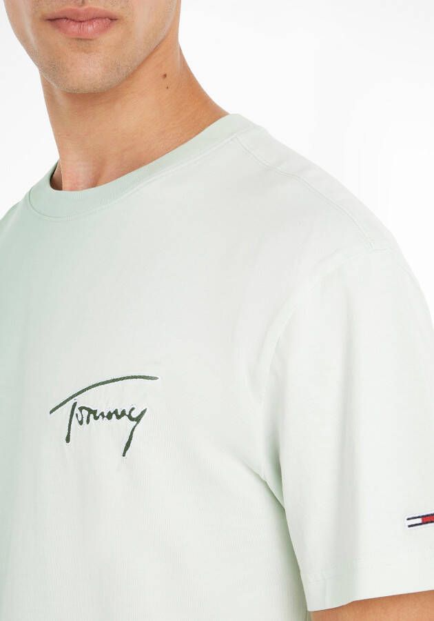 TOMMY JEANS T-shirt TJM CLSC DIP DYE SIGNATURE TEE