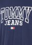 Tommy Jeans Regular fit T-shirt met labelprint model 'ENTRY' - Thumbnail 6