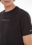 Tommy Jeans Heren Klassiek T-Shirt met Kleine Tekst Black Heren - Thumbnail 5