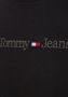 Tommy Jeans Heren Klassiek T-Shirt met Kleine Tekst Black Heren - Thumbnail 6