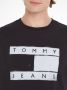 Tommy Hilfiger Biologisch Katoenen Heren T-Shirt Black Heren - Thumbnail 3