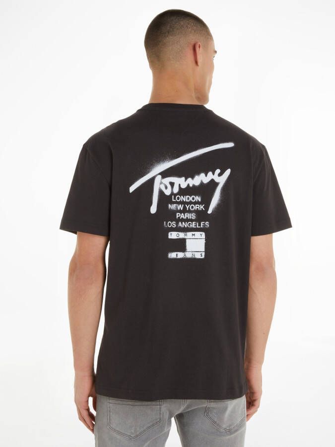 TOMMY JEANS T-shirt TJM CLSC SPRAY SIGNATURE TEE