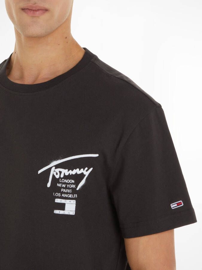 TOMMY JEANS T-shirt TJM CLSC SPRAY SIGNATURE TEE