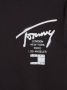 Tommy Jeans Zwarte Katoenen T-shirt NorHeren Pasvorm Korte Mouw Bedrukt Logo Black Heren - Thumbnail 6