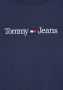 Tommy Jeans T-shirt met biologisch katoen en logo twilight navy - Thumbnail 11