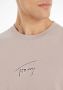 Tommy Jeans Beige T-shirt Tjm Clsc Signature Tee - Thumbnail 7