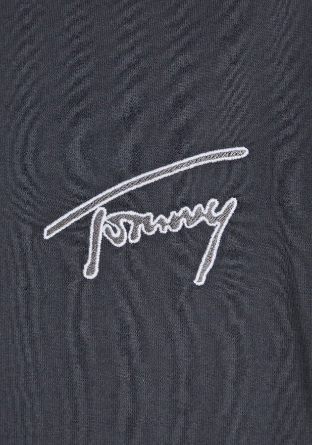 TOMMY JEANS T-shirt TJM CLSC SIGNATURE TEE met een ronde hals