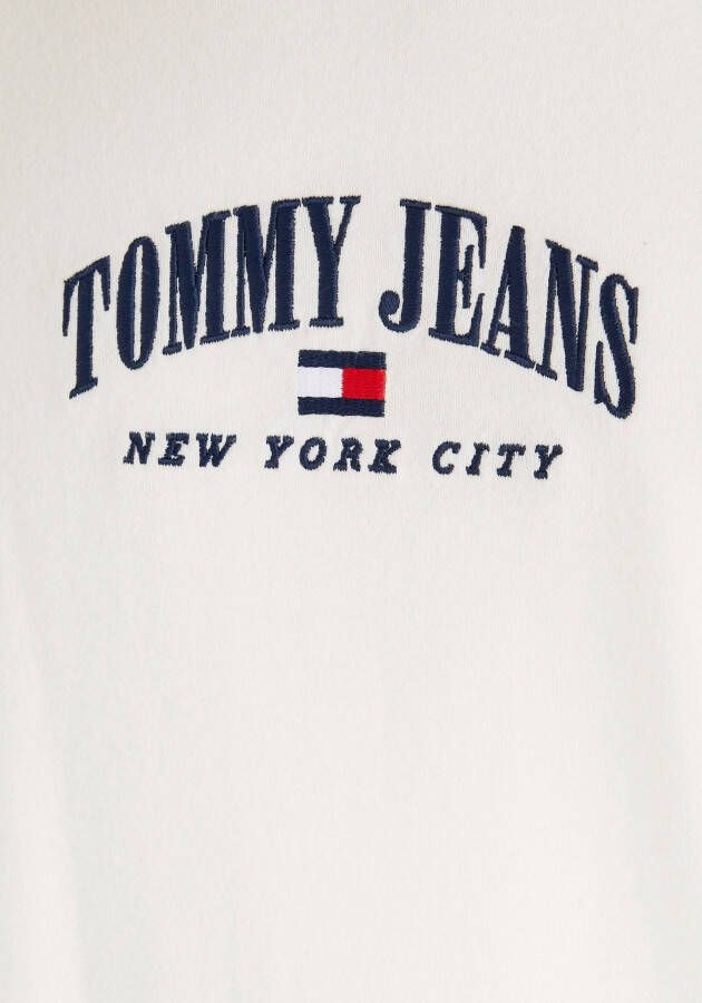 TOMMY JEANS T-shirt TJM CLSC SMALL VARSITY TEE met geborduurd logo