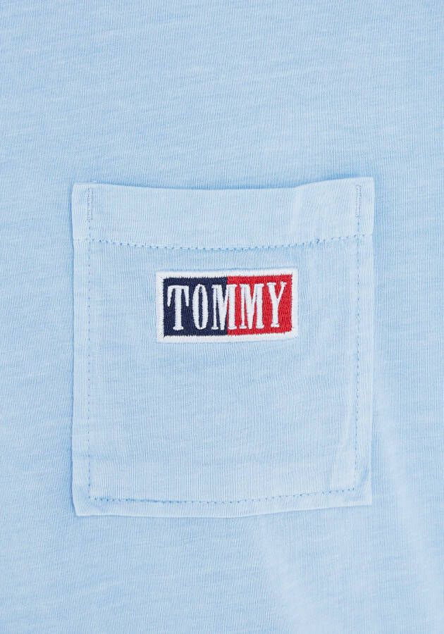 TOMMY JEANS T-shirt TJM CLSC TIMELESS TOMMY TEE met borstzak