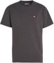 TOMMY JEANS Heren Polo's & T-shirts Tjm Classic Waffle Tee Grijs - Thumbnail 3