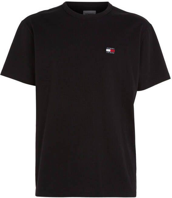 TOMMY JEANS Heren Polo's & T-shirts Tjm Classic Waffle Tee Zwart - Foto 3