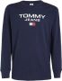 Tommy Jeans TJM REG Entry TEE Dm0Dm15682Bds Zwart Heren - Thumbnail 5