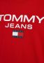 Tommy Jeans Tommy Hilfiger Jeans Men's T-shirt Rood Heren - Thumbnail 8