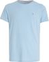 Tommy Jeans Geborduurd Logo Aansluitend T-Shirt Blue Heren - Thumbnail 4